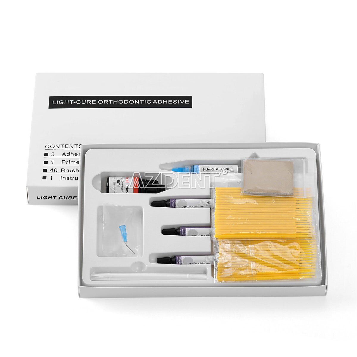 2 Boxes Dental Orthodontic Bonding Bracket Light Cure Adhesive Kit US