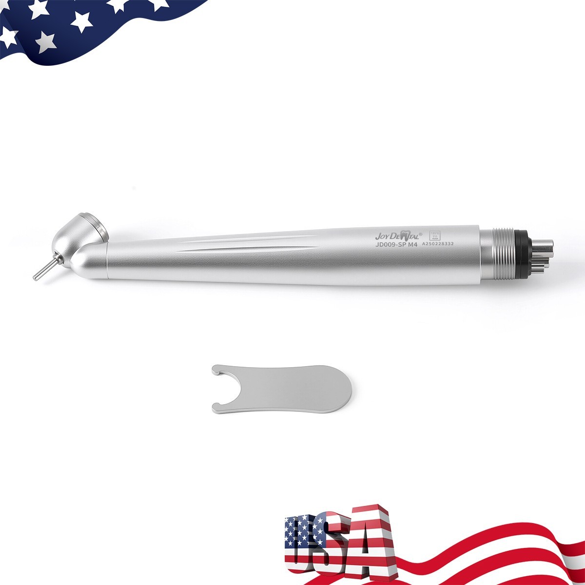 Dental Surgical High Speed Handpiece 45 Degree Push Button Standard Push 4 Hole