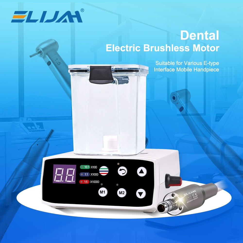 Dental LED Brushless Electric Micro Motor/1:1/1:5 Contra Angle Handpiece E-type