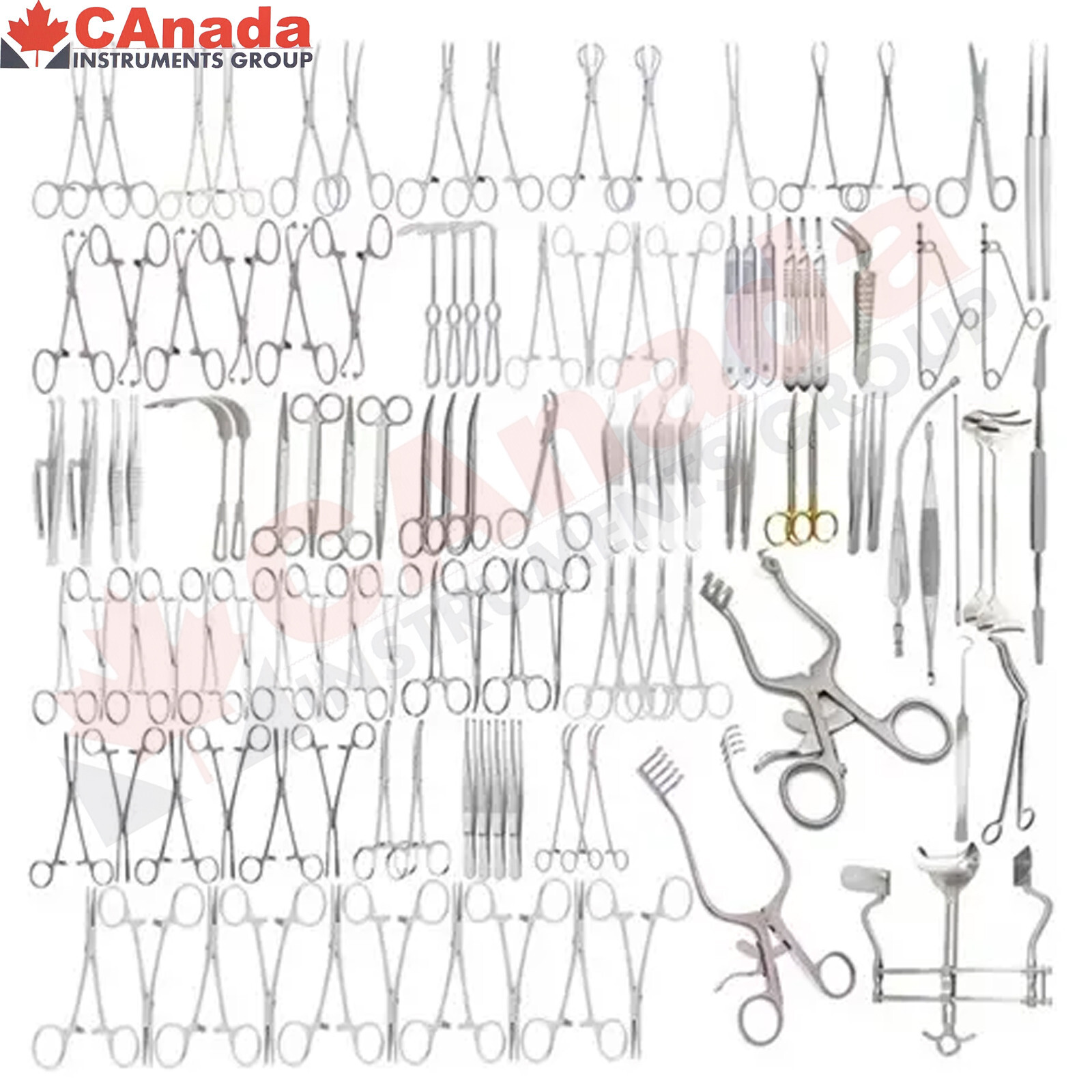 Surgical Instruments Set Basic Minor Surgery Large Instruments Set Of 116