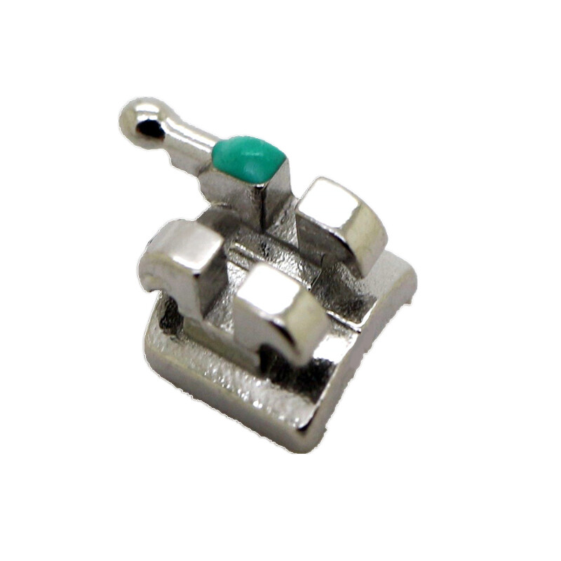 100 PACKS OC Dental Orthodontic Metal Bracket MIM Mini Roth MBT 018 022 345W/H