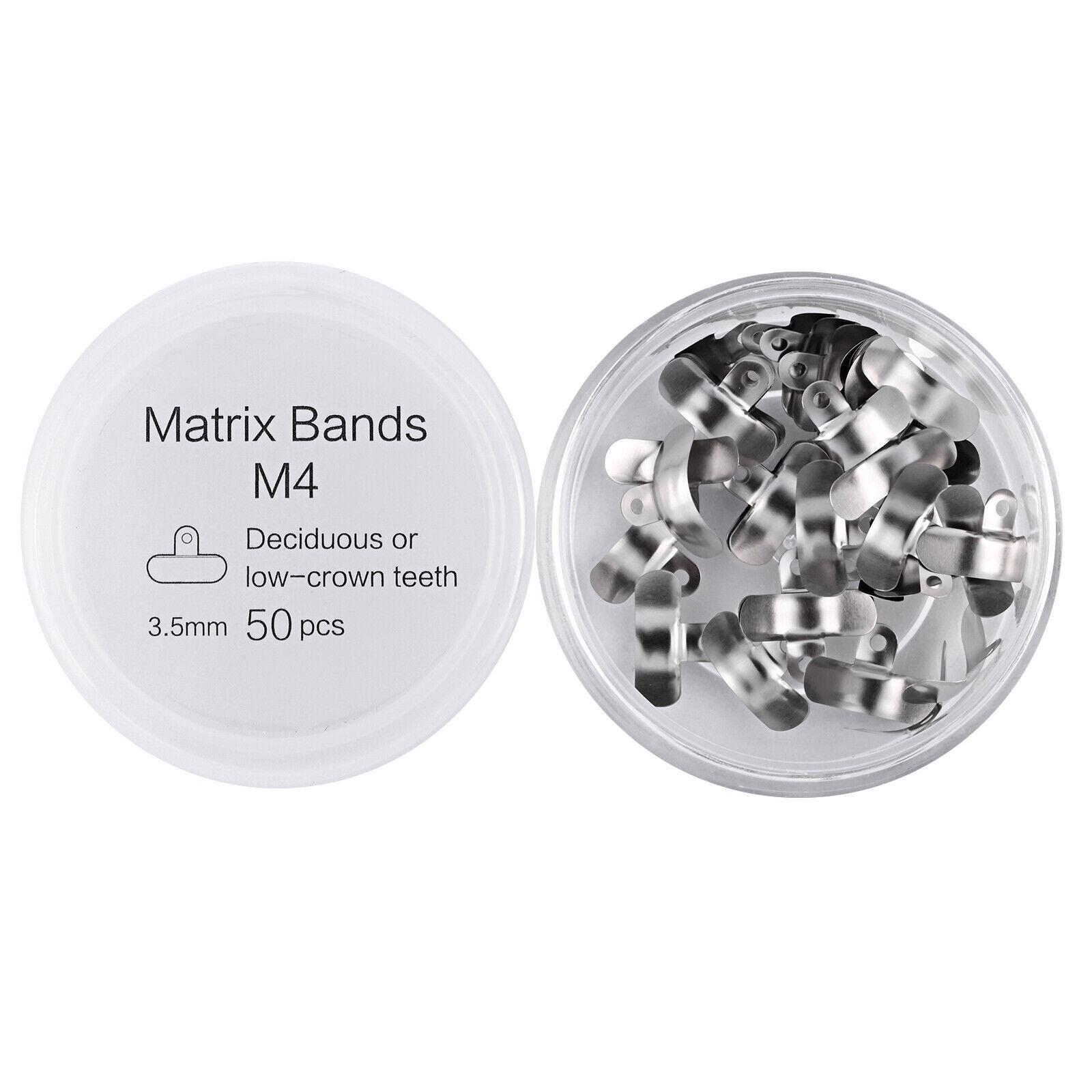 50Pcs/Box Dental Sectional Contoured Matrices Matrix Bands Fit Garrison Palodent