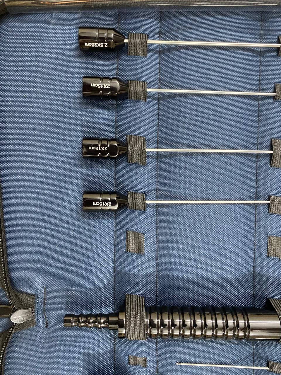 Tulip Type Super Luer Lock Cannula Set of 23 Facial Fat Grafting Kit