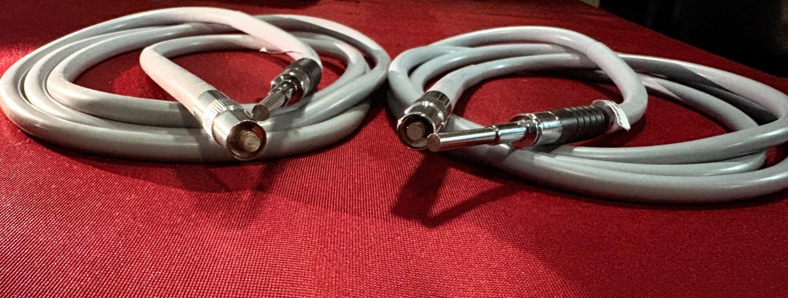 2 Pcs Laparoscopic Fiber Optic Cable 4.5mm, Length 2.3 meter Reusable Instrument