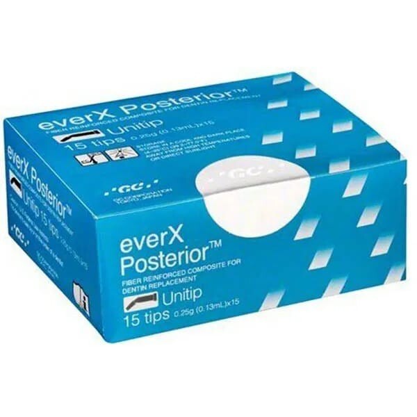 GC EverX Posterior Fibre Reinforced Composite Resin 15×0.13ml Unitips Dental
