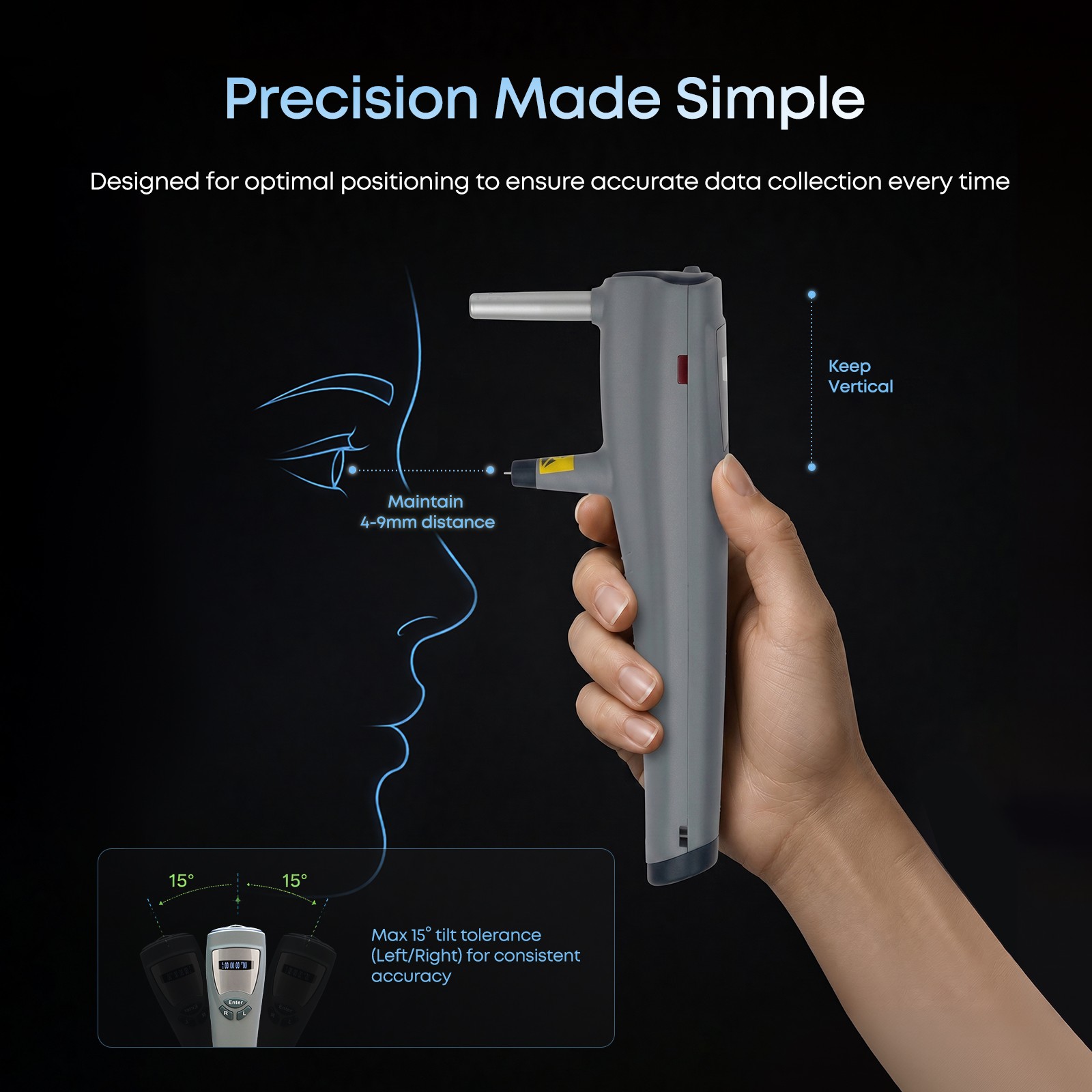 Portable intraocular pressure rebound tonometer（Ophthalmic equipment）