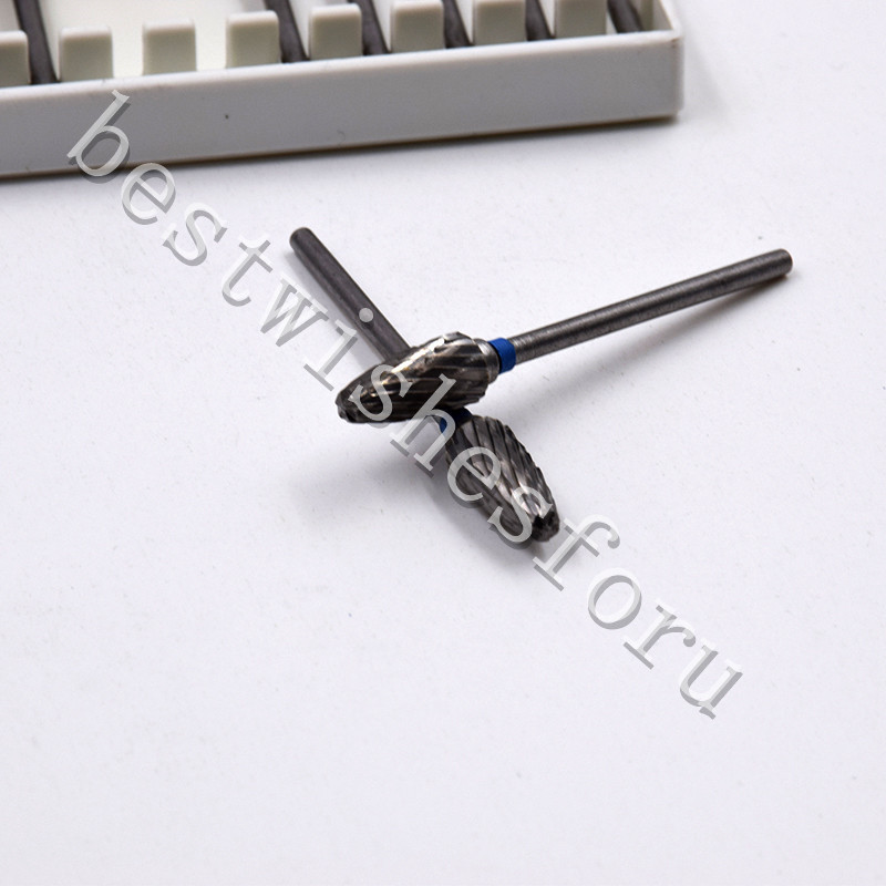 F6 2.35mm Tungsten Carbide Steel Dental Plaster Alloy Acrylic Burs Tooth Drill