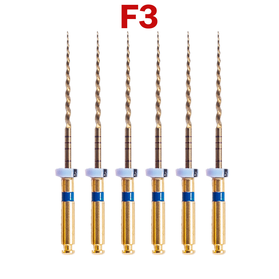 6Pcs Endodontic Dental endo files Rotary X-pro Gold root canal files 21/25/31MM