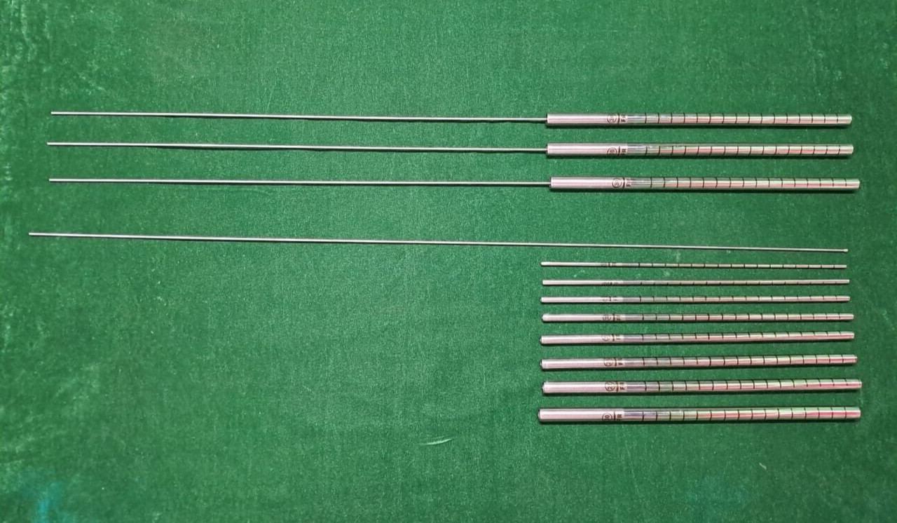 4 Set Laparoscopic PCNL/Alkine Telescopic Metal Dilator Set Reusable Instruments