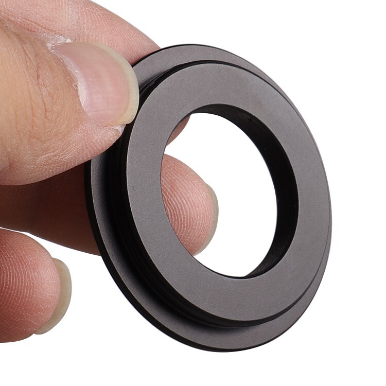 M25 x0.5 For Rodenstock Schneider Camera Lens to male M39 X1 adapter w/ Flange