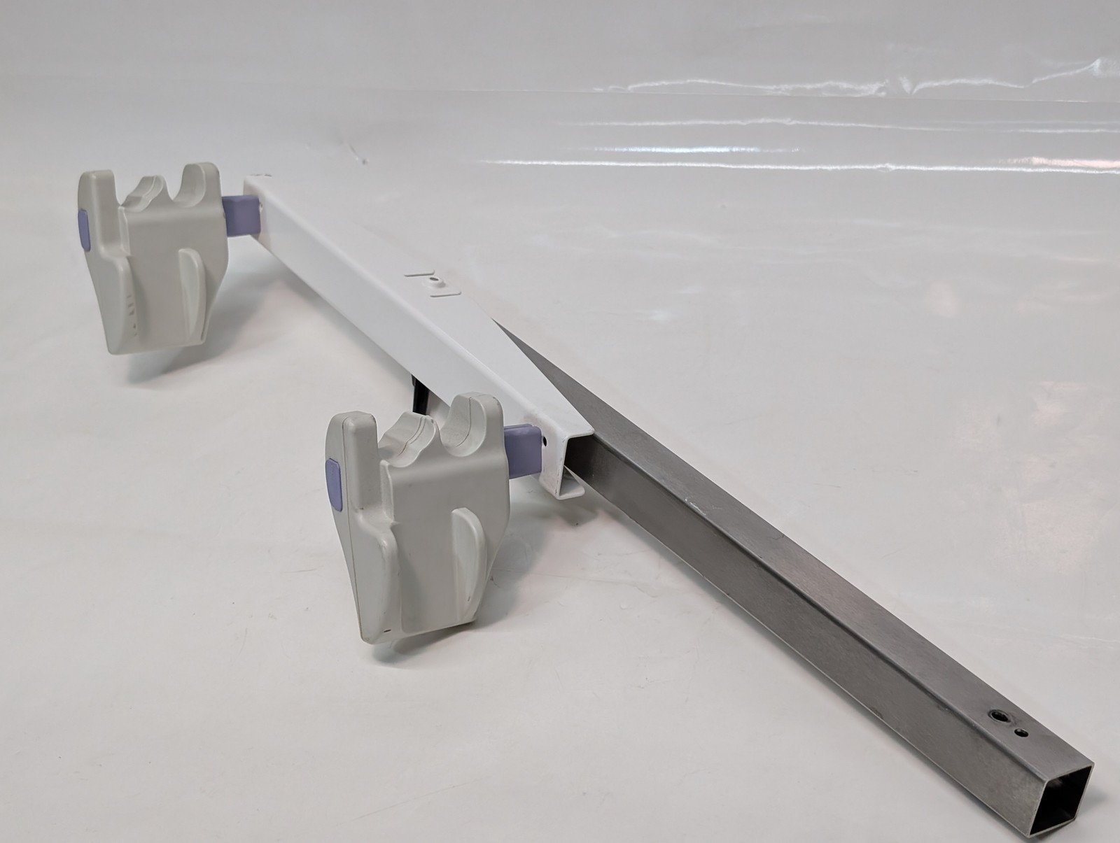 Olympus dual probe holder rail assembly medical accessory as shown