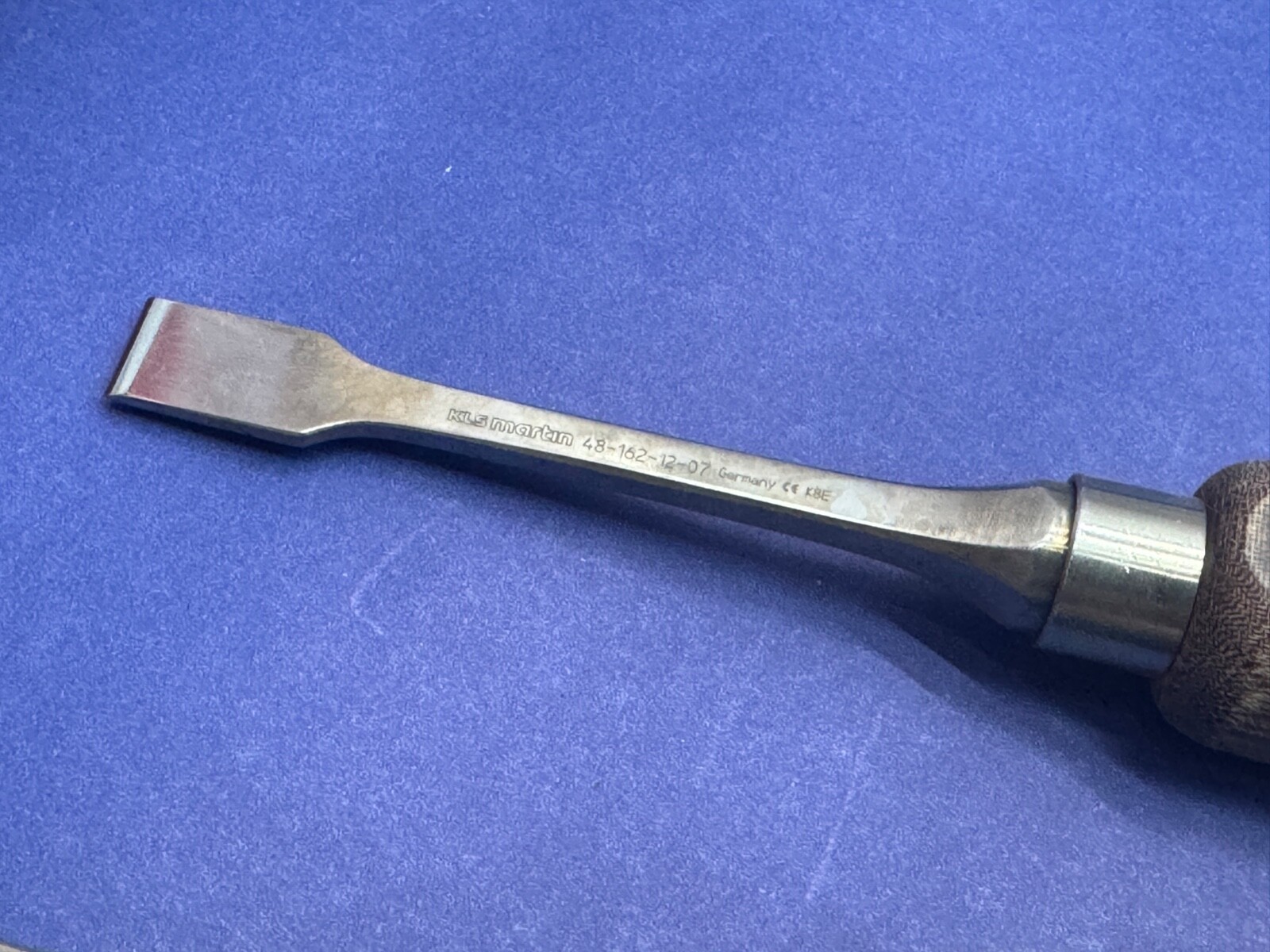 Lot of 9 Revised, Reshaped, Retired KLS Martin Osteotome
