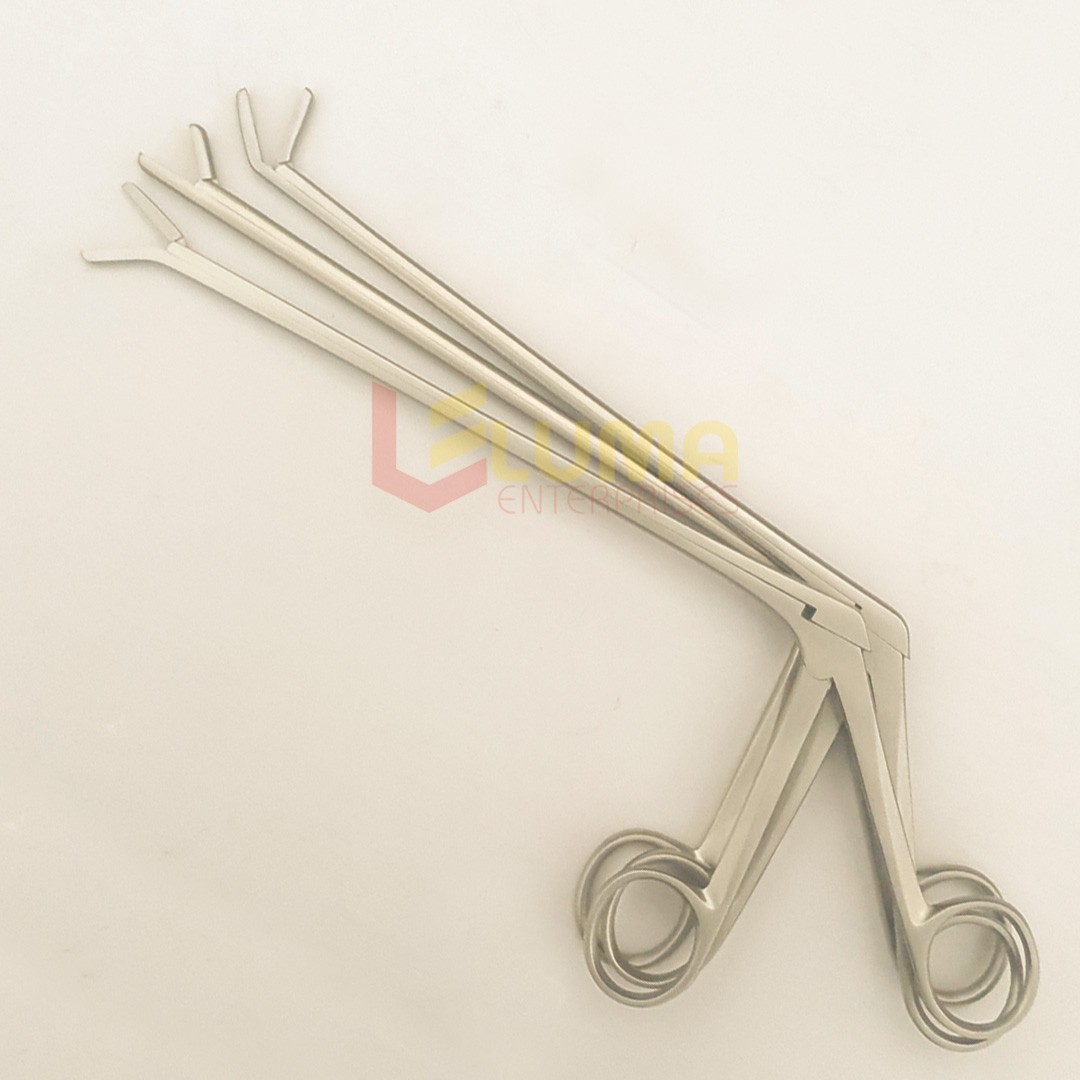 3 Pcs Cushing Pituitary Rongeurs 8 3x10mm Cup ,Up.Str,Down ENT Surgical