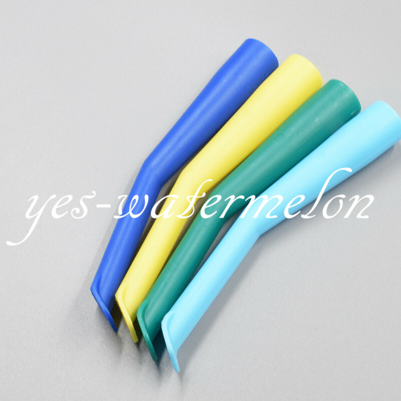 100 Pcs Mixed Colors Dental Surgical Strong Suction Tips Child Aspirator Tube