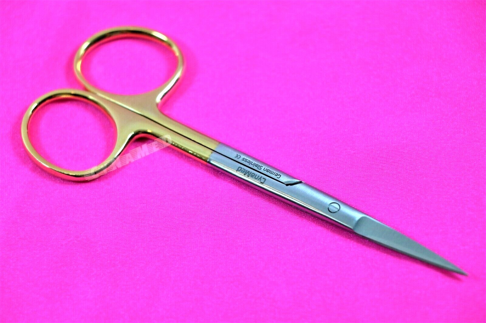 NEW Premium GERMAN TC Iris Scissors 4.5″ Straight Surgical Dental Instruments