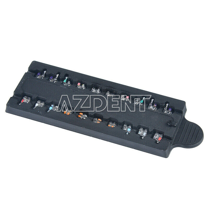 AZDENT Dental Orthodontic MIM Monoblock Bracket Braces Mini Roth/MBT 018/022