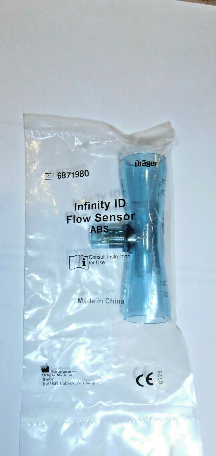 Drager Infinity ID Flow Sensor ABS Ref:6871980 BRAND NEW