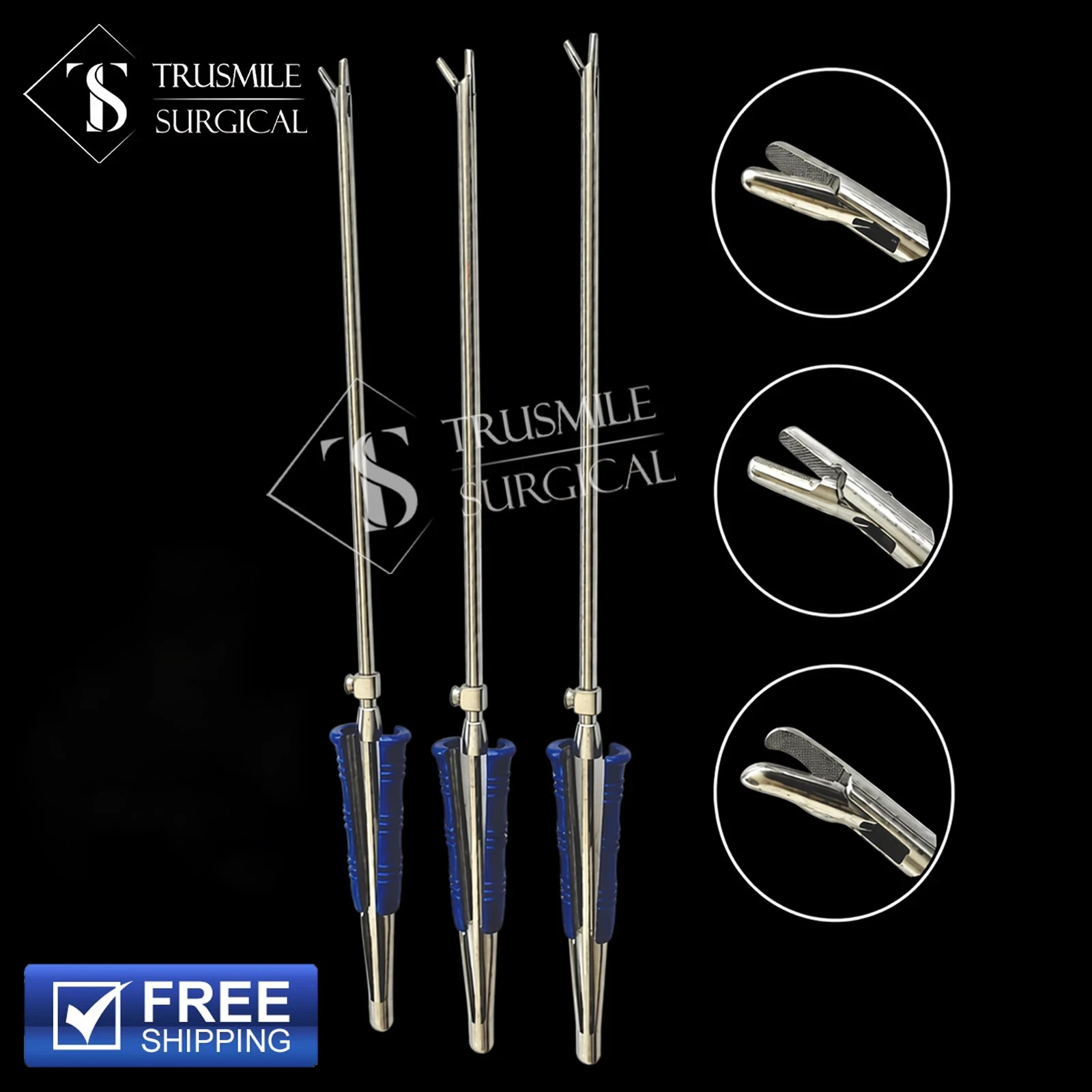Valve XS Cardiac Surgery Needle Holder Set of 3 Pcs MIS Instruments German A+