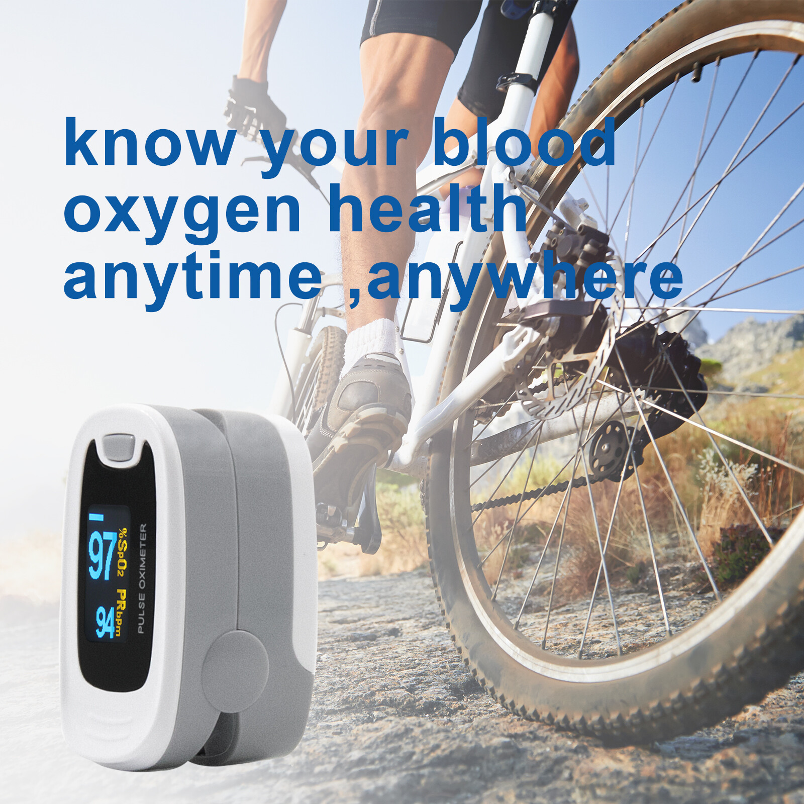 OLED Finger Pulse Oximeter Blood Oxygen Meter Heart Rate SpO2 Monitor Sensor NEW
