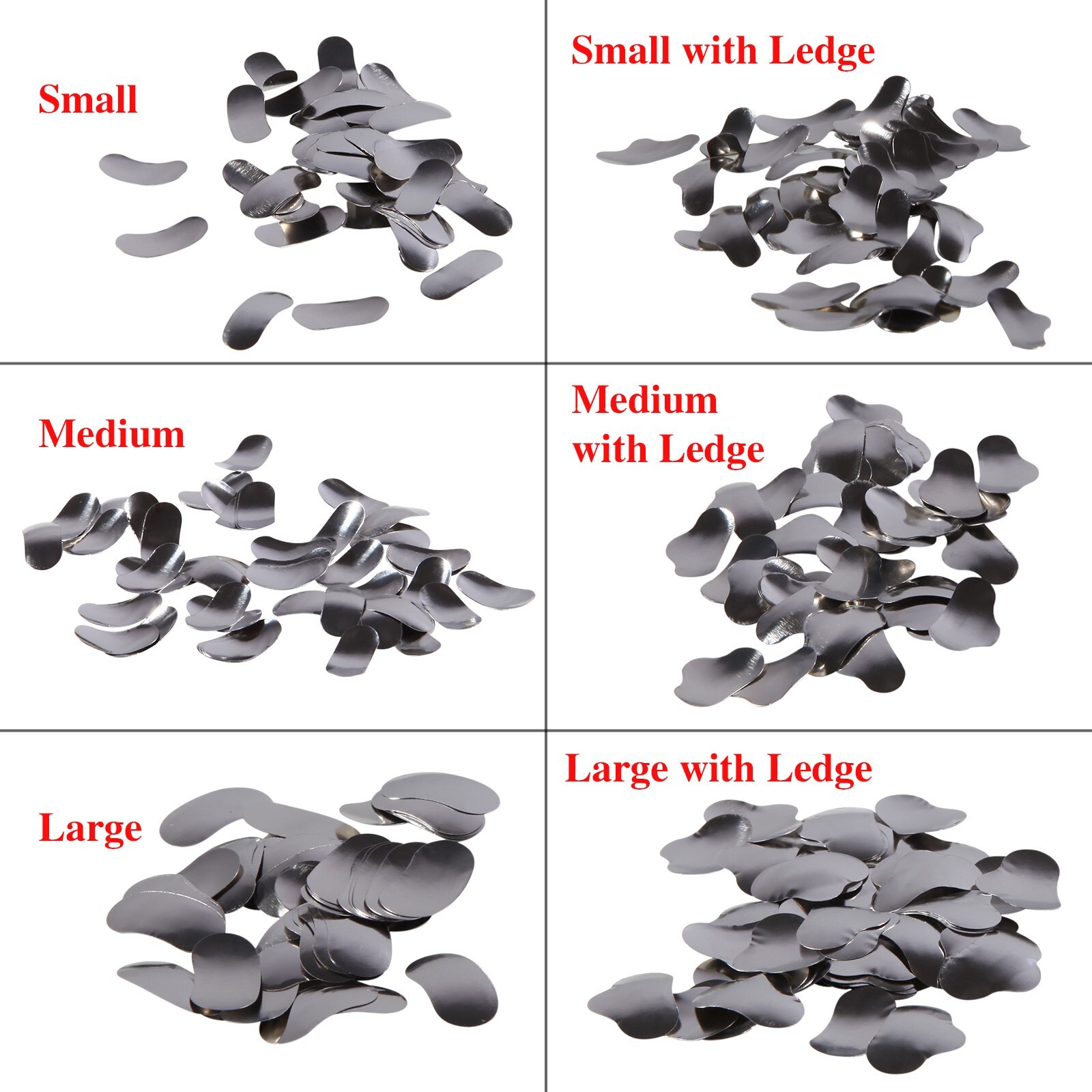 35μm Dental Metal Matrices Bands Matrix Sectional Contoured soft bands [US]S/M/L