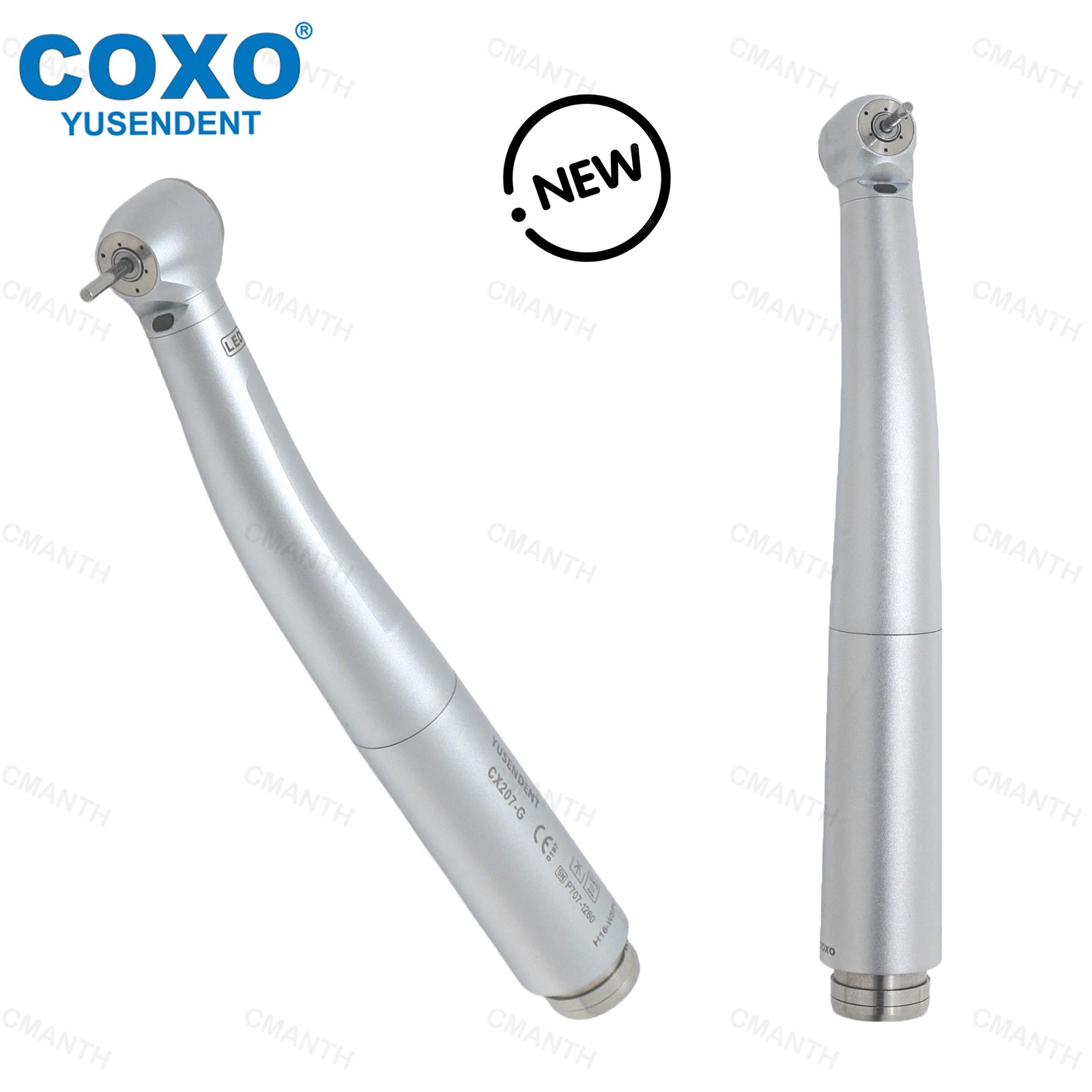 COXO Dental Handpiece Fiber Optic High Speed Standard/Torque Air Rotor Coupler