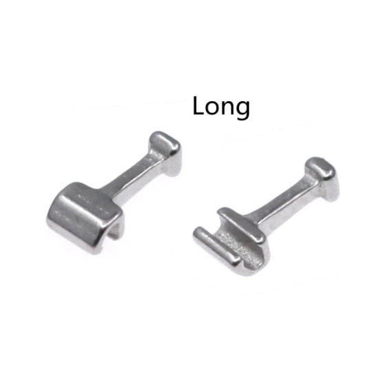 100Packs Dental Orthodontic Crimpable Hooks Long Type For Arch Wires 10Pcs/pk