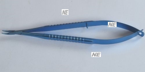 New Titanium Micro Needle Holder 10 mm Short Handle Total Length 110 mm Opthalmi