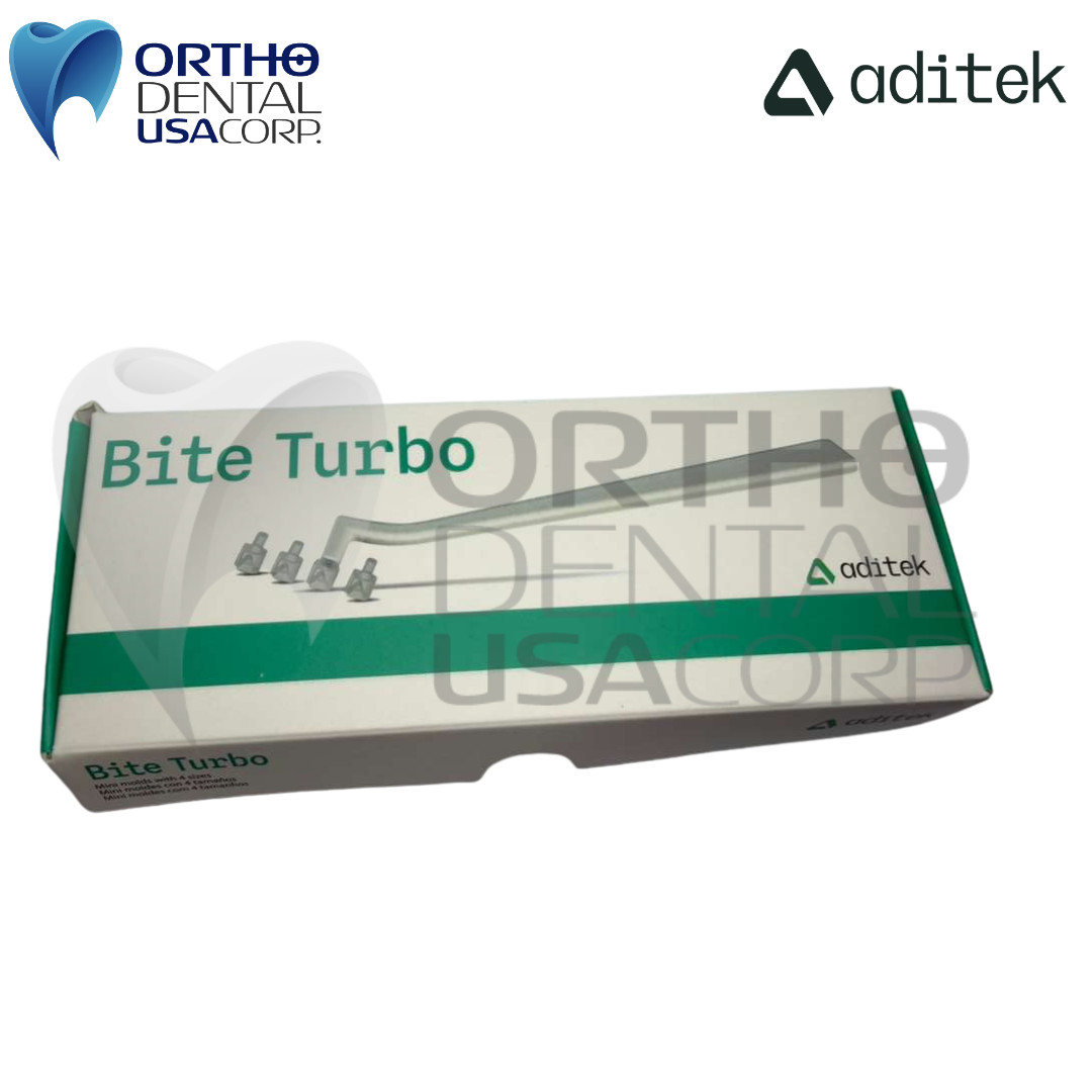 Kit Mini-Mold Bite Turbo w/4 Tips Sizes Aditek Orthodentalusa USA seller