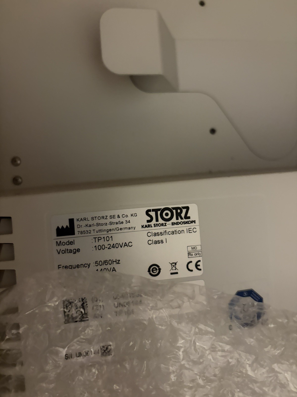 KARL STORZ TP101 TELE PACK+ Compact Endoscopy System 11272 VNU Video Cystoscope