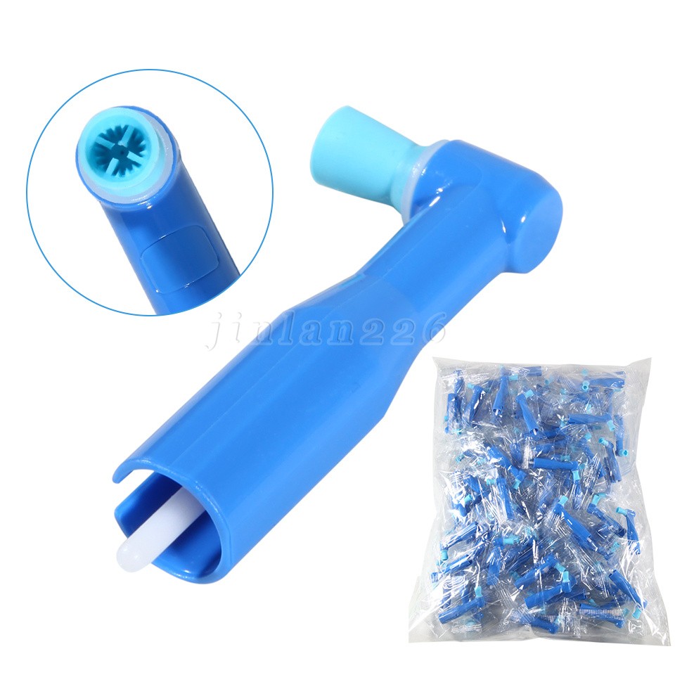 FIRM 500 pcs Dental Disposable Prophy Angles Top Quality Money back guarantee!