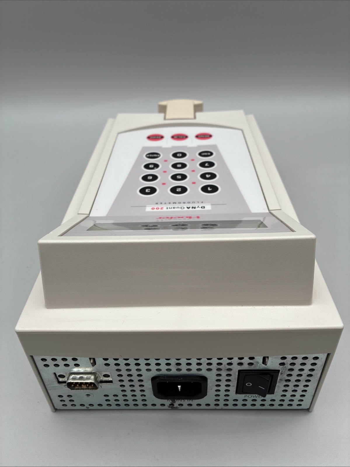 Pharmacia Hoefer DyNA Quant DQ200 Fluorometer 80-6406-80 w/ Power Cord