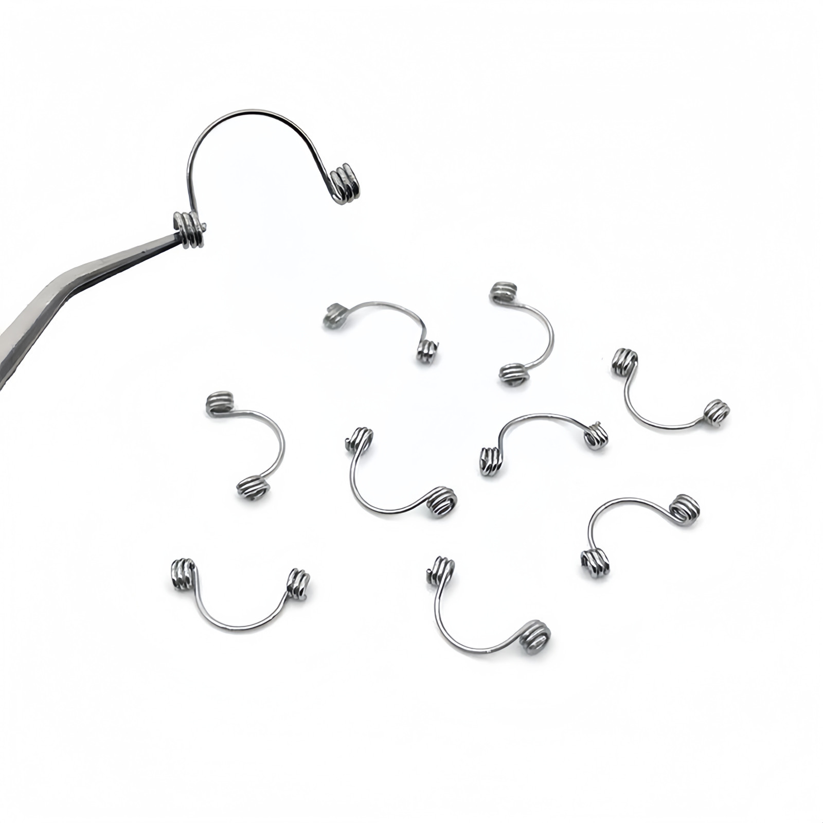 100pcs Dental Ortho Torquing Torque Spring Anterior Teeth Arch Wire Springs