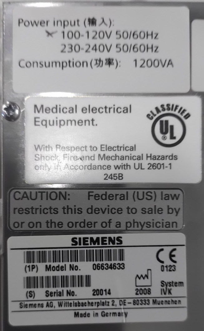 Siemens Axiom Power Distribution Box – 06634633