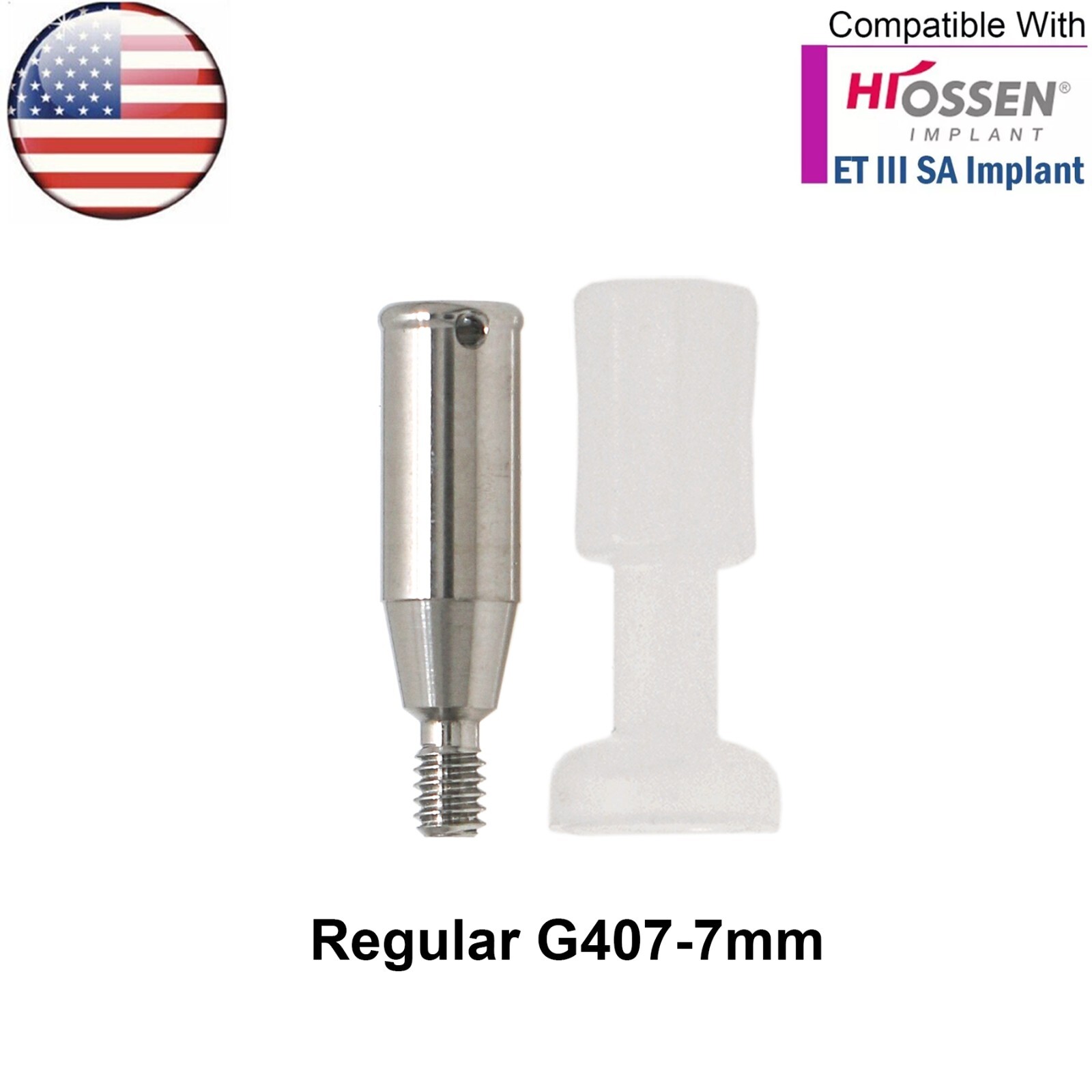 US Dental Locator Abutment for Hiossen ET III SA Fixture Mini/Regular Platform