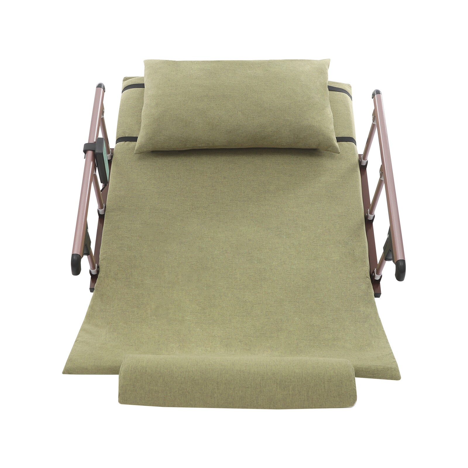 Electric Adjustable Bed Backrest 2°–80° Remote US Plug Green For Elderly