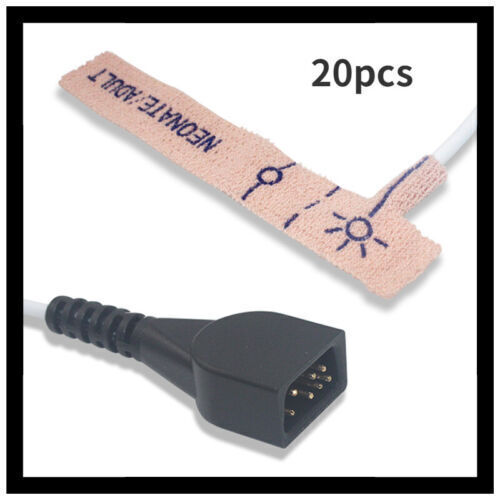 7pins Oximetry sensor adult neonatal suitable for machine model 0.9m，20pc