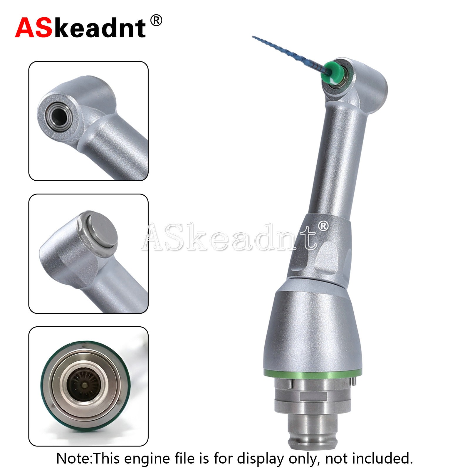 Dental Endo 16:1 Contra Angle Head for Wireless Endo Motor USA