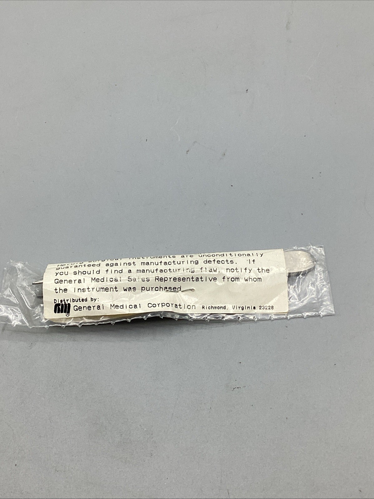 Herwig Adson Tissue Forceps, Plain Serr, Instrument 12-21-NEW-Factory Sealed!!