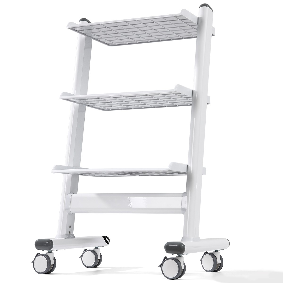 Dental Three-Layers Trolley Cart Mobile Ultrasound Cart Lab Equipment Machine