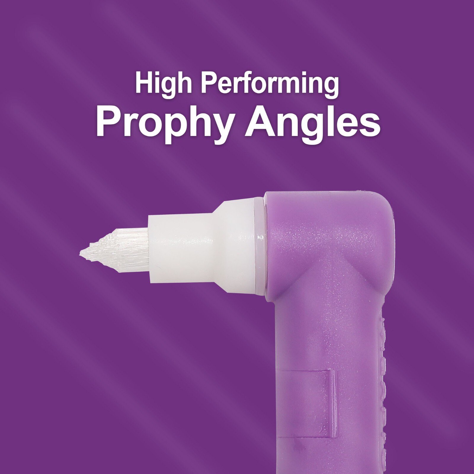 ProAngle Plus Dental Prophy Angle with Tapered Brush 100% Latex-Free, 100PCs