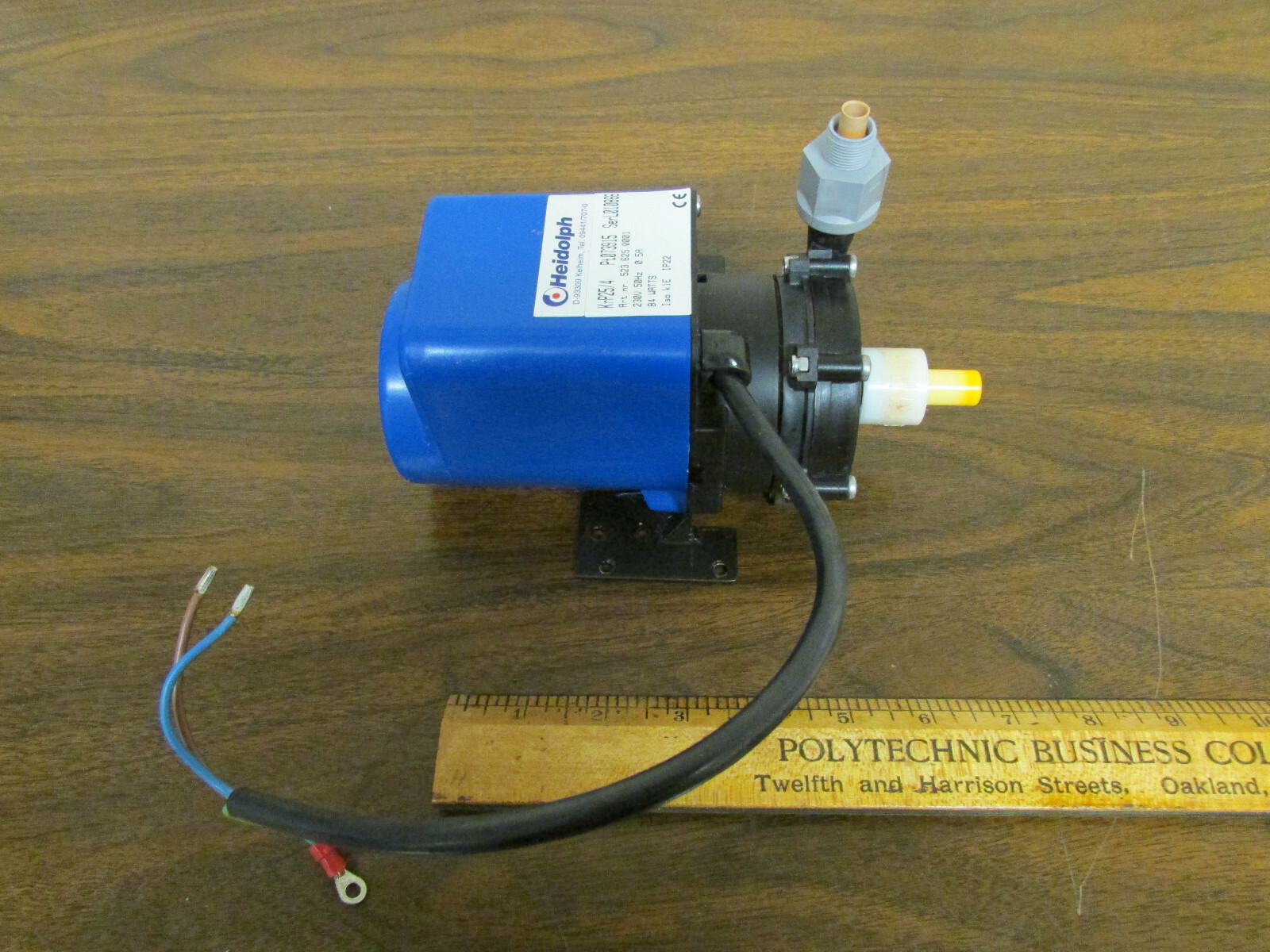 Heidolph Laboratory Pump KrP25/4 230V 50Hz 0.5A 84W