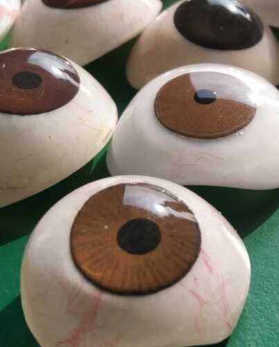 Human Eye Ocular Prostheses Prosthetic Realistic With Sterilized Case USA SELLER