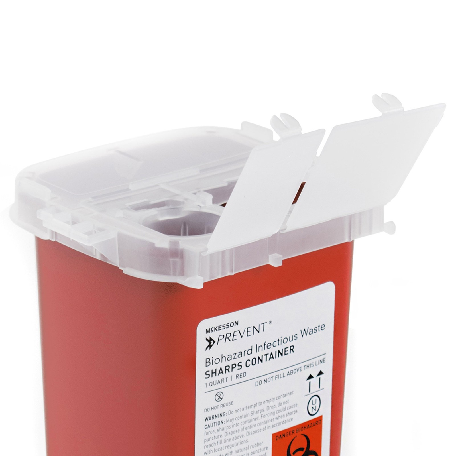 McKesson Prevent Sharps Container 0.25 gal. Vertical Entry