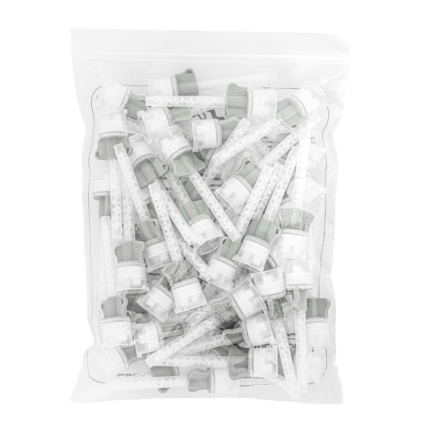 48pcs DX-MIXER Dental Mixing Tips Impression Material Light Body 4.2mm