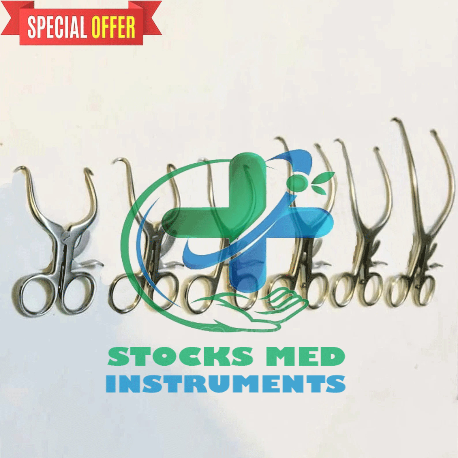 Galpi Retractor 6 Pcs Set instrument High Stainless Steel Surgical orthopedic