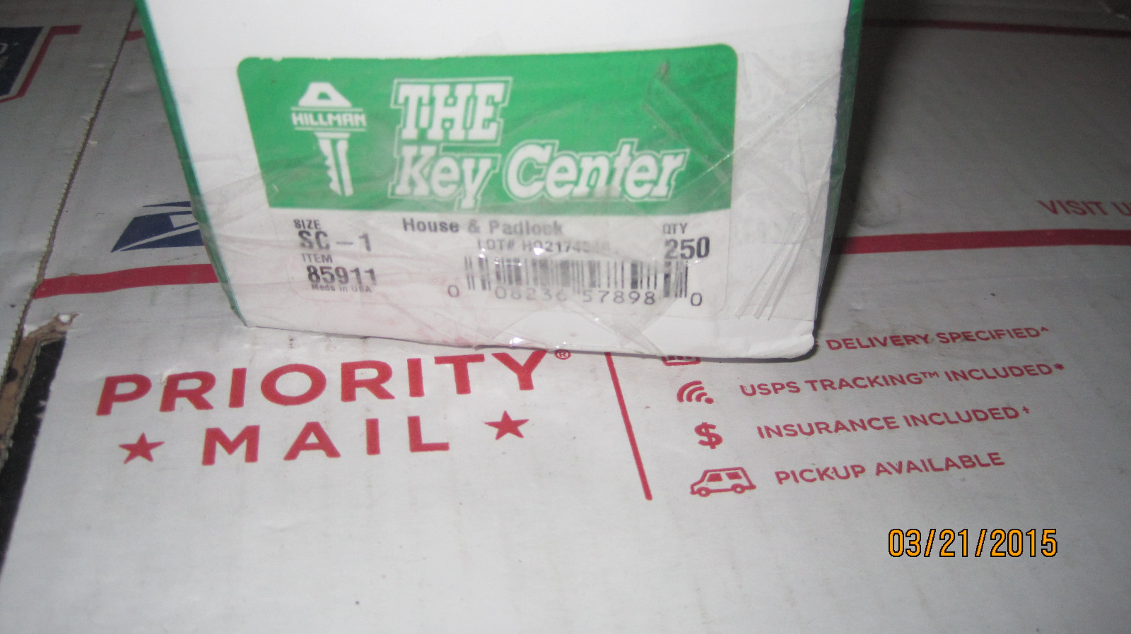 Box of hilman keys sc1 more than 100pcs Lot E140