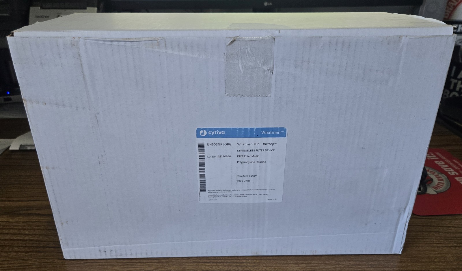 Cytiva Whatman Mini-UniPrep Syringeless Filters 0.2µm UN503NPEORG 1000 Units