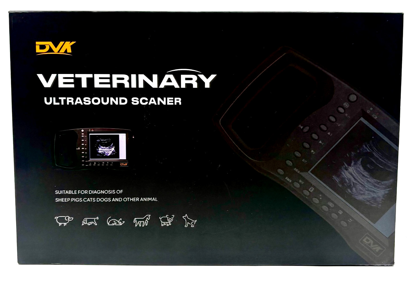 DVK10 Portable Veterinary Ultrasound Scanner Handheld Diagnostic Imaging System
