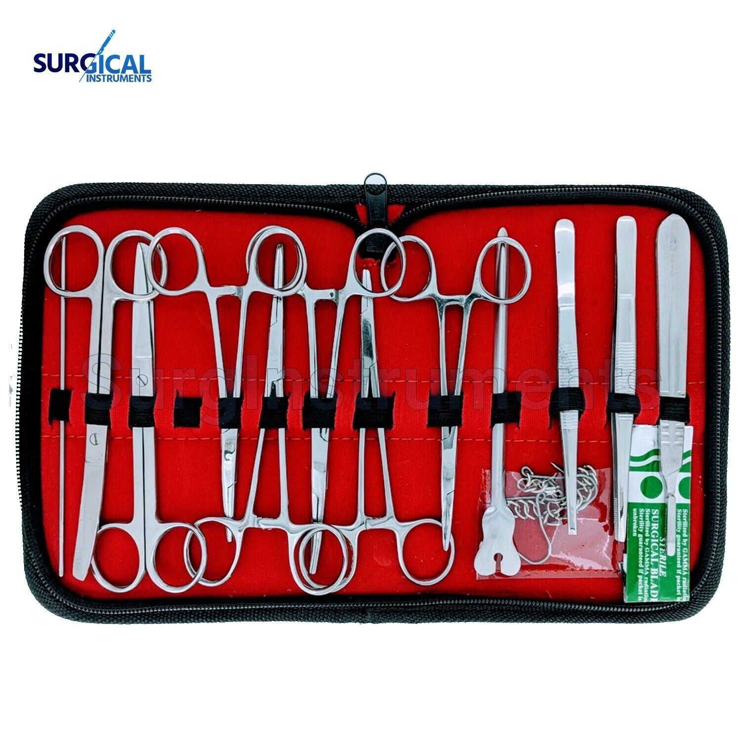 24 Pcs US Military Field Style Instrument Kit Surgical Nurse Doctor German Grade