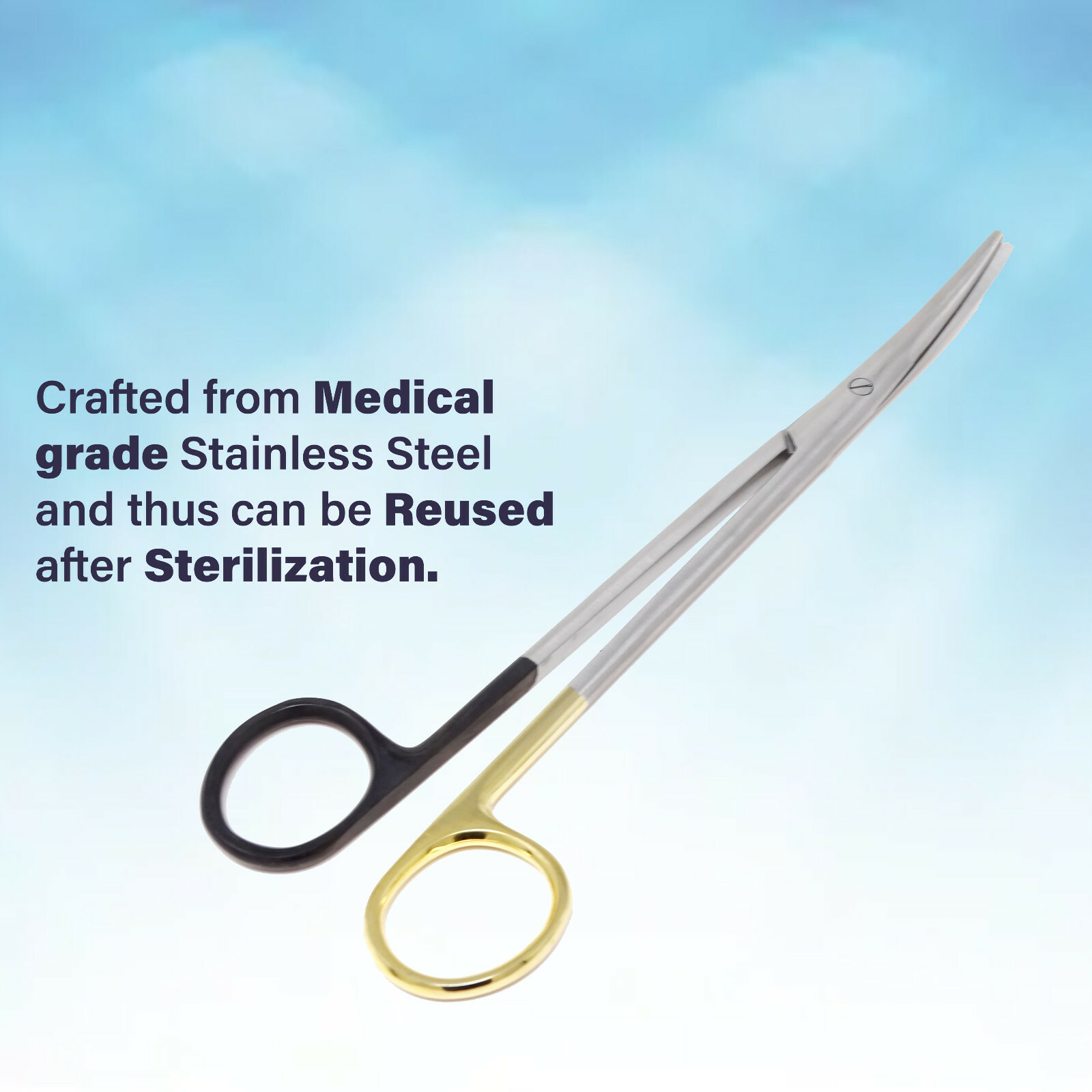 TC Supercut Metzenbaum Scissors Curved 7″ Plastic Surgery Dissecting Veterinary